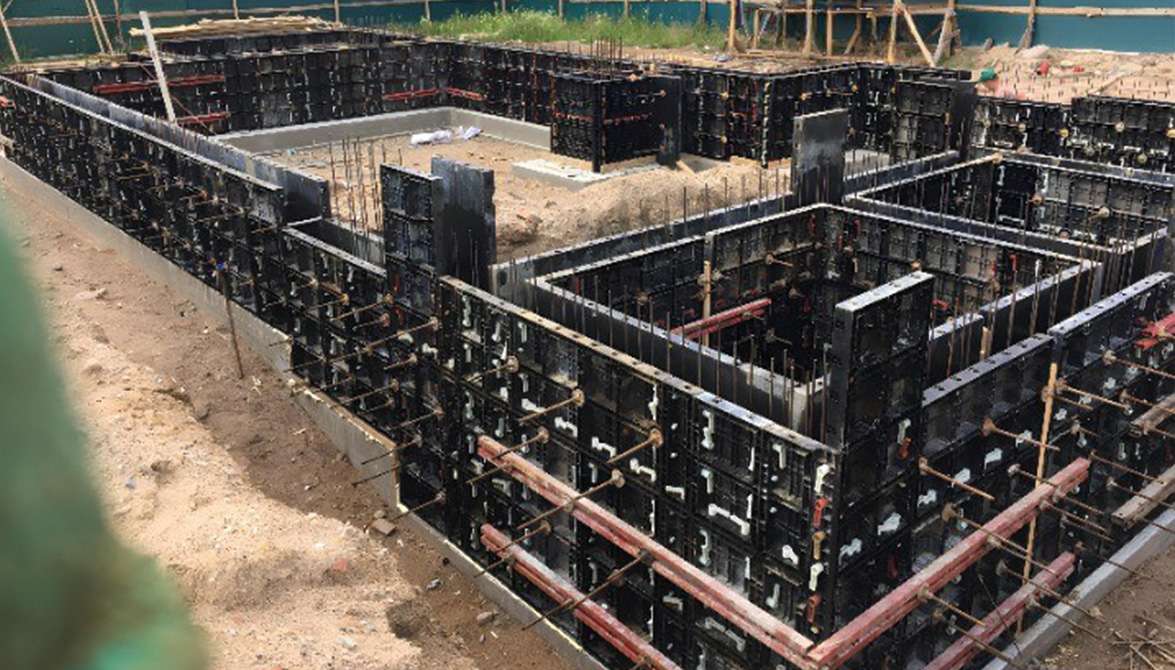 Ленточный фундамент в Минске